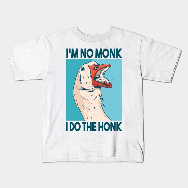 Goose Honk Kids T-Shirt by Hmus